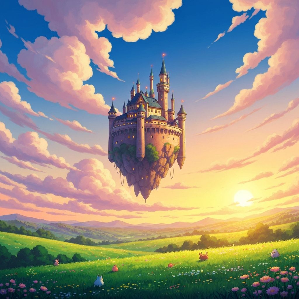 Anime landscape localization