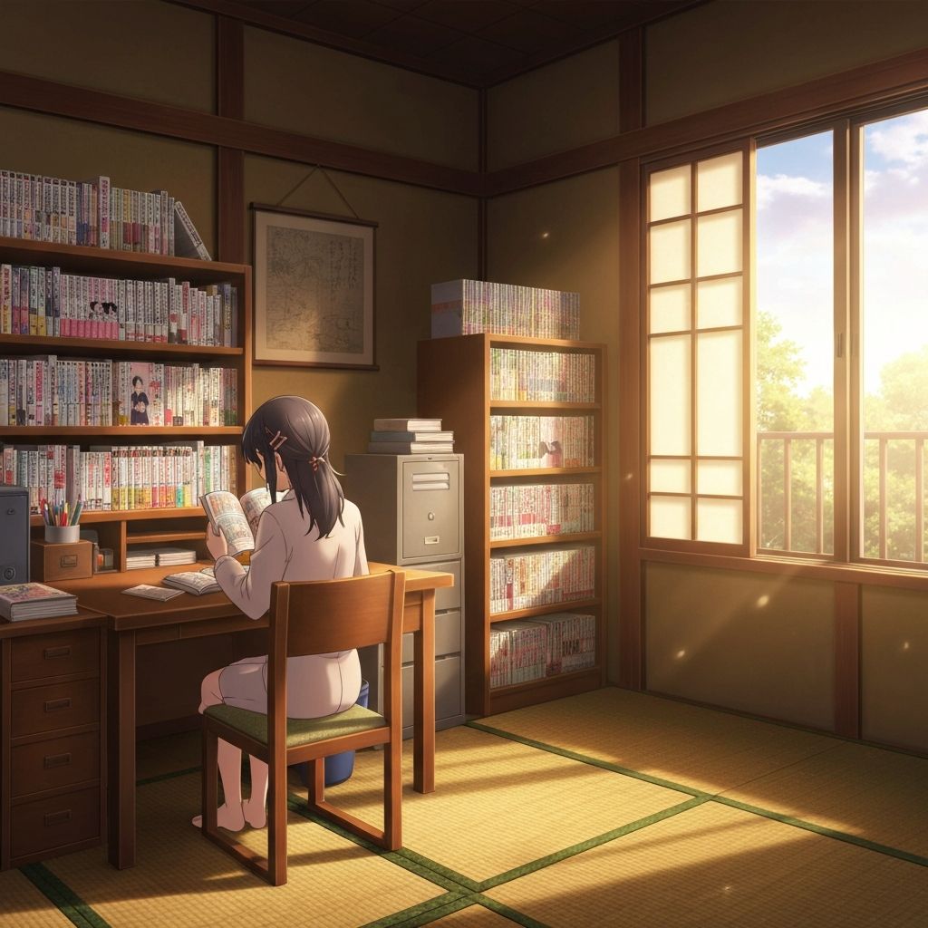 Manga room scene translation